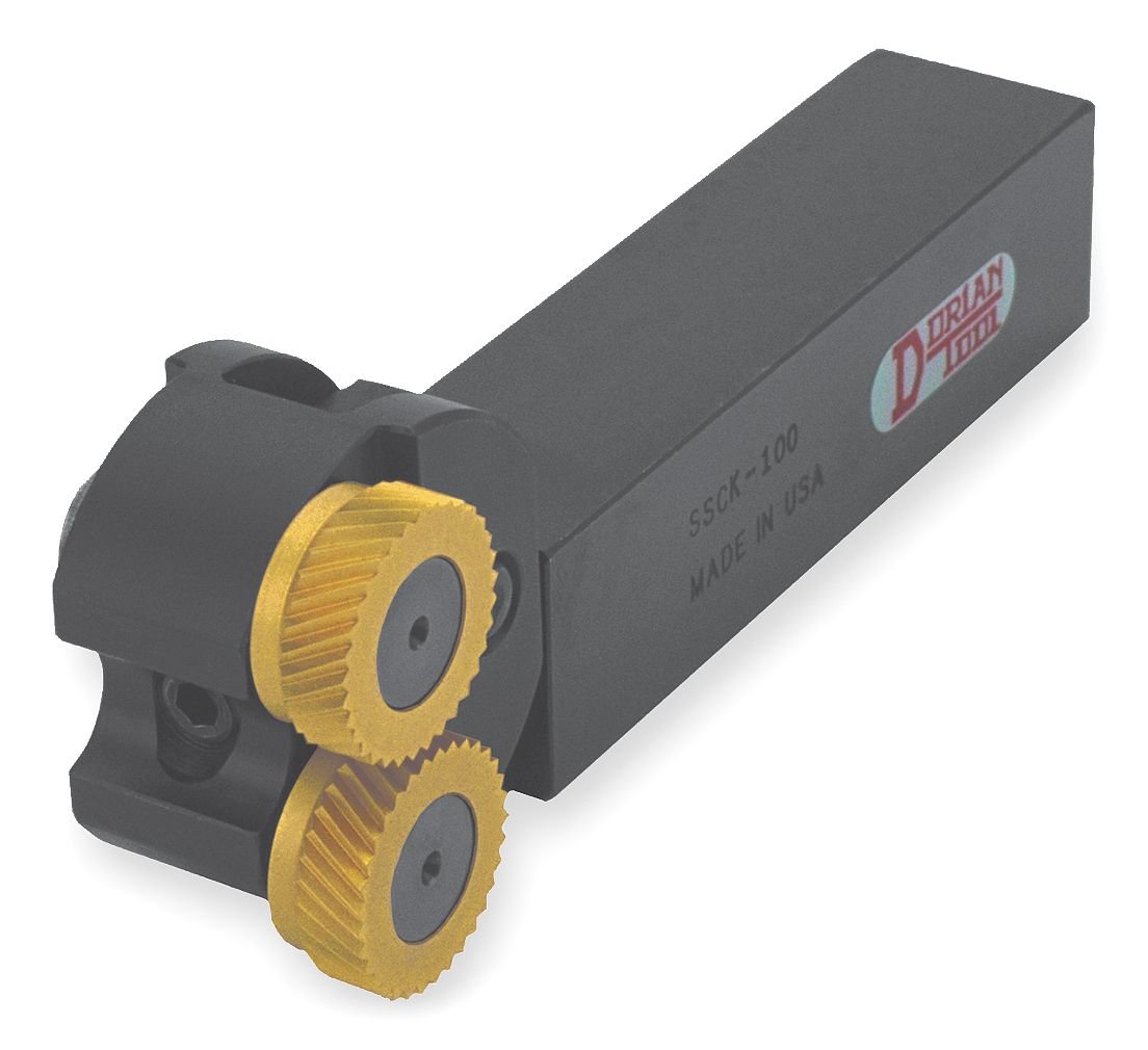 Knurling Tool, SelfCentering, 7 1/8 OAL Male Knurled Knobs Amazon