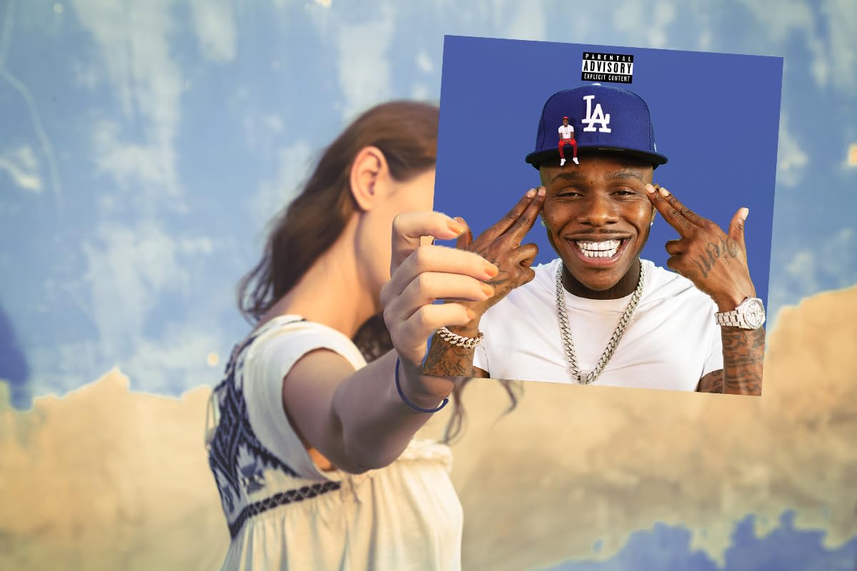 CINEMAFLIX Baby on Baby – Dababy – Hip-Hop/Rap Album Cover Poster – Misure 30,5 x 30,5 cm
