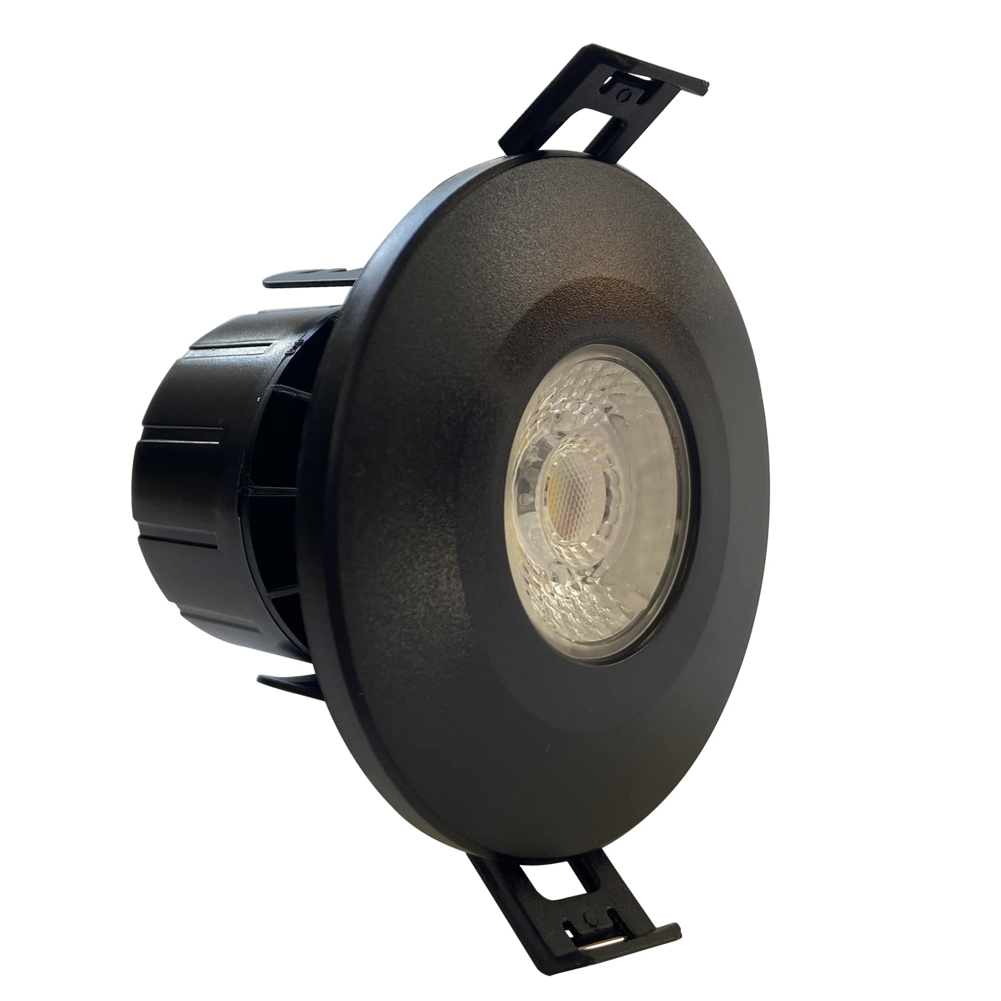 LED Matte Black Fire Rated 8 Watt Dimmable IP65 CCT Colour Changing Downlight 100Lm/W Ceiling Spotlights