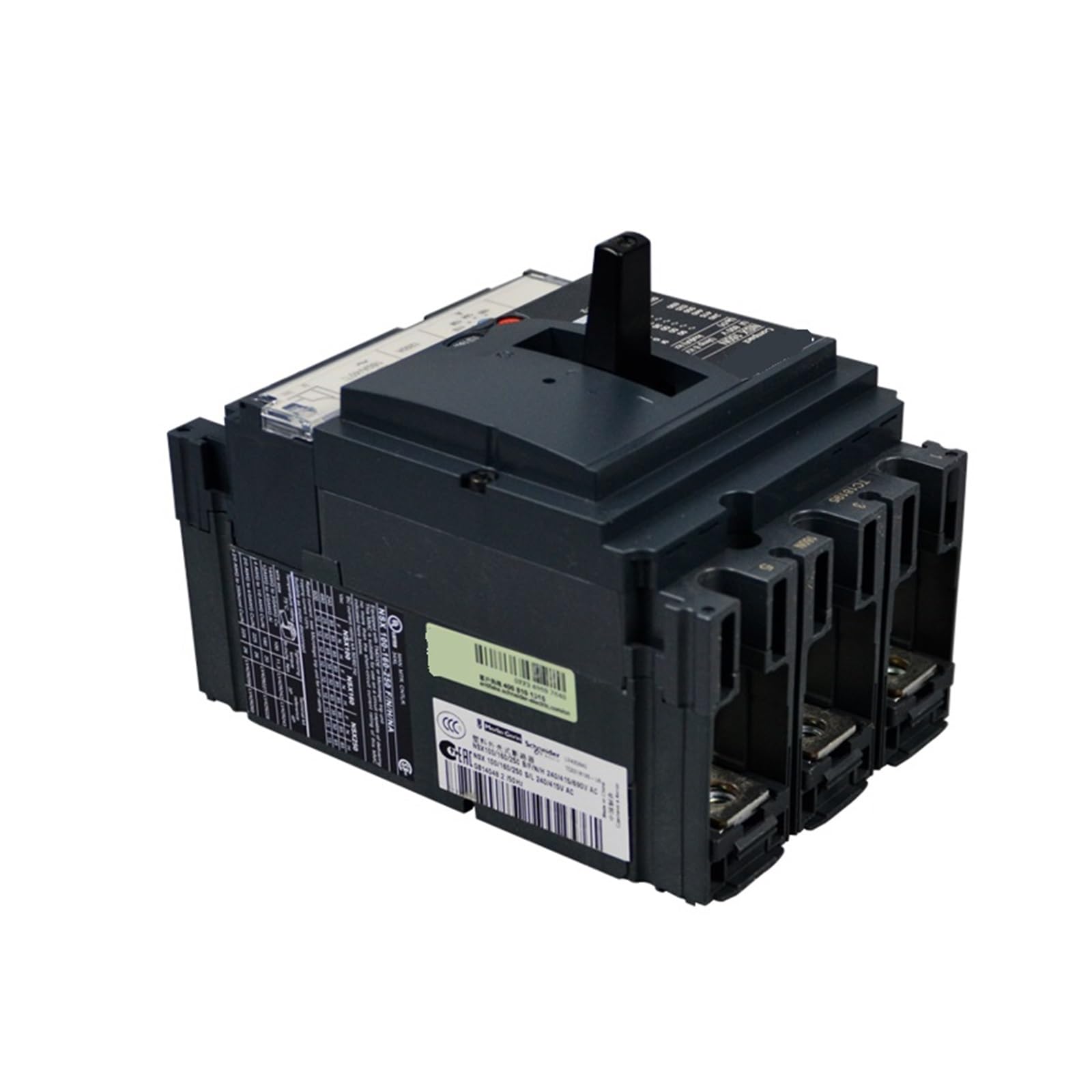 LEOTNNDQ Circuit Breakers Switch NSX100H 3P 4P TM16D-TM100D 70KA at 380/415V LV429672(4P,80A)