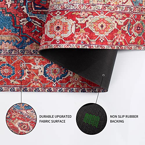 Melajia Large Laundry Room Rubber Mat 2X6 Non Slip Runner Rug For Hallway Easy To Clean Kitchen Floor Mats Low-Profile Bathroom Runner For Entryway #TOP1