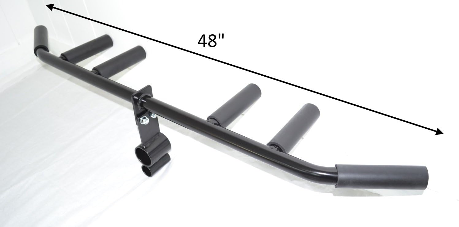 Wide lat grip T row bar back blaster rowing landmine handle