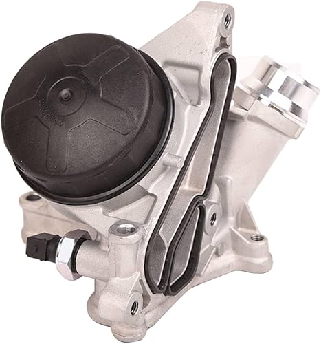 Miniatura 2 de Conjunto de carcasa del filtro del refrigerador de aceite del motor se adapta a 11428683206 A0141A0014