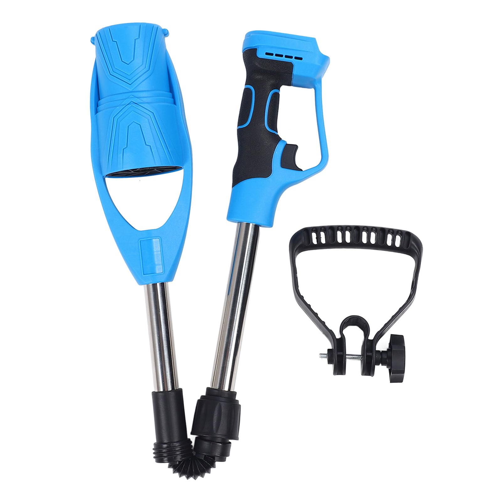 Soplador de Hojas Inalámbrico 520CFM 150MPH, Regulación de Velocidad Continua, Batería Plegable Alimentada con Batería de 21V para BL1830 BL1860, Soplador Silencioso de Alto CFM para