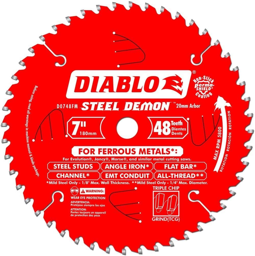 Diablo 7X48X20MM FERROUS, Multicolor, D0748FM