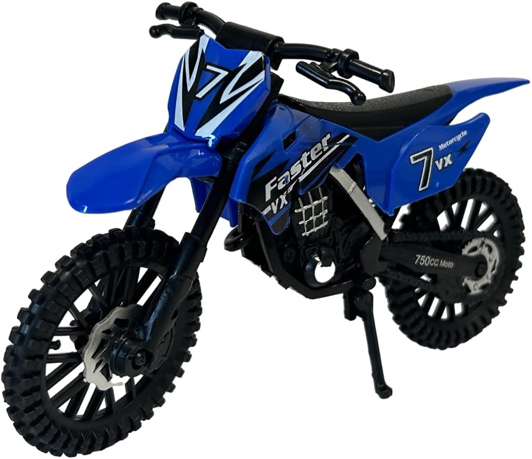 Generico 1:12 Scale Motorcycle Cross Model Motorcycles Toy Motocross Suspensions Working Dirt Bike for Children Off-Road Game Motorcycle Cross Model Assorted Colours