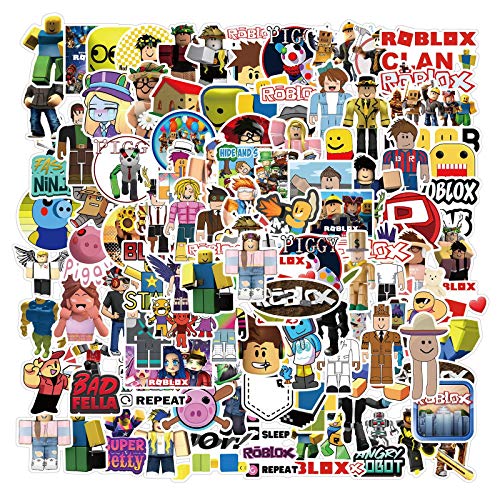 Milili Anime Stickers Vinyl Waterproof Stickers for Laptop Cartoons Stickers for Kids Decals Stickers Waterproof Car Stickers and Decals (Roblox)