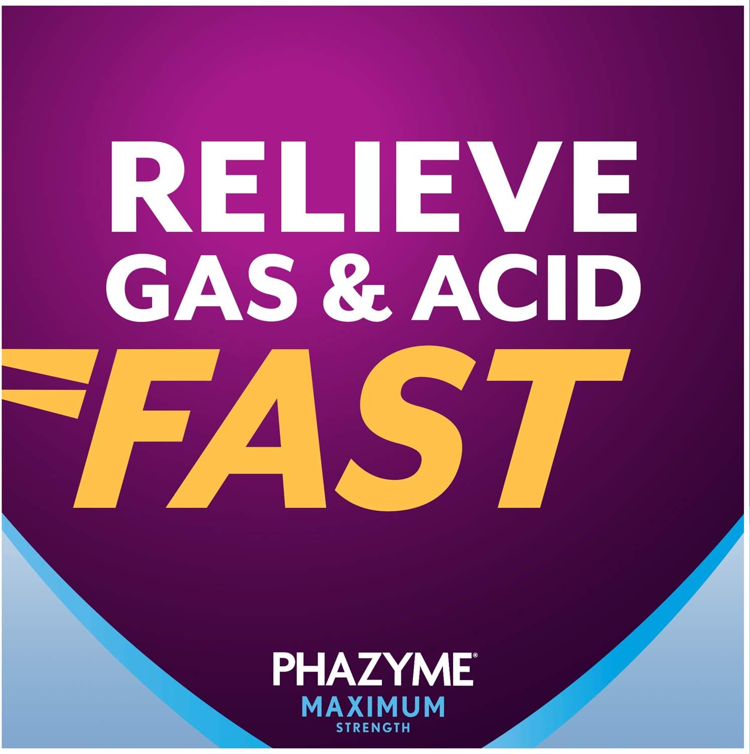 Phazyme Maximum Strength Gas & Acid Relief, Works Fast, Cherry Flavor, 24 Chews : Health & Household