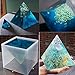 Large DIY Pyramid Resin Mold Set, Big Silicone Pyramid Molds, Jewelry Making Craft Mould Tool, 15cm/5.9