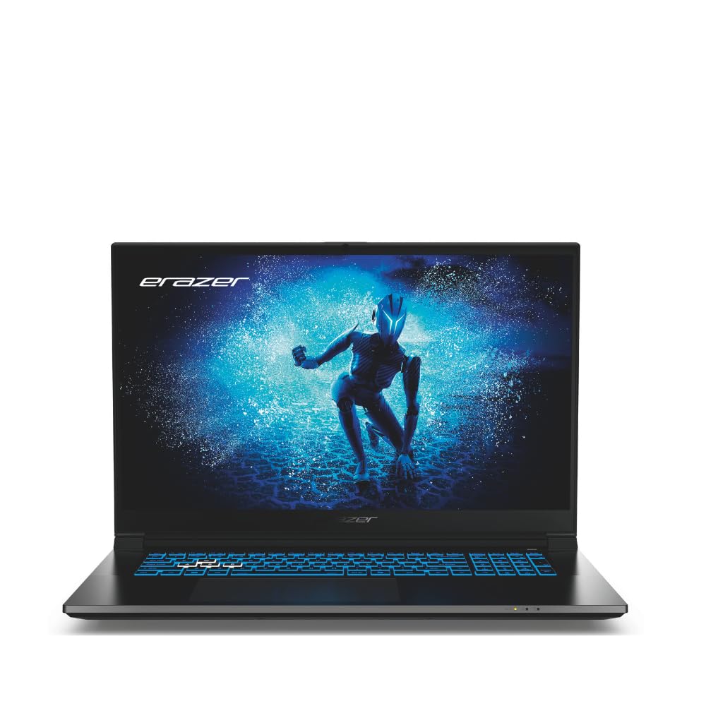 MEDION ERAZER Defender P50i - 17" FHD. Intel Core i7 13620H. NVIDIA RTX 4060 8GB. 16GB RAM. 1TB SSD. Windows 11 Home Plus. Negro. Teclado RGB. MD62678. Incluye Programa de Fiabilidad, Garantía