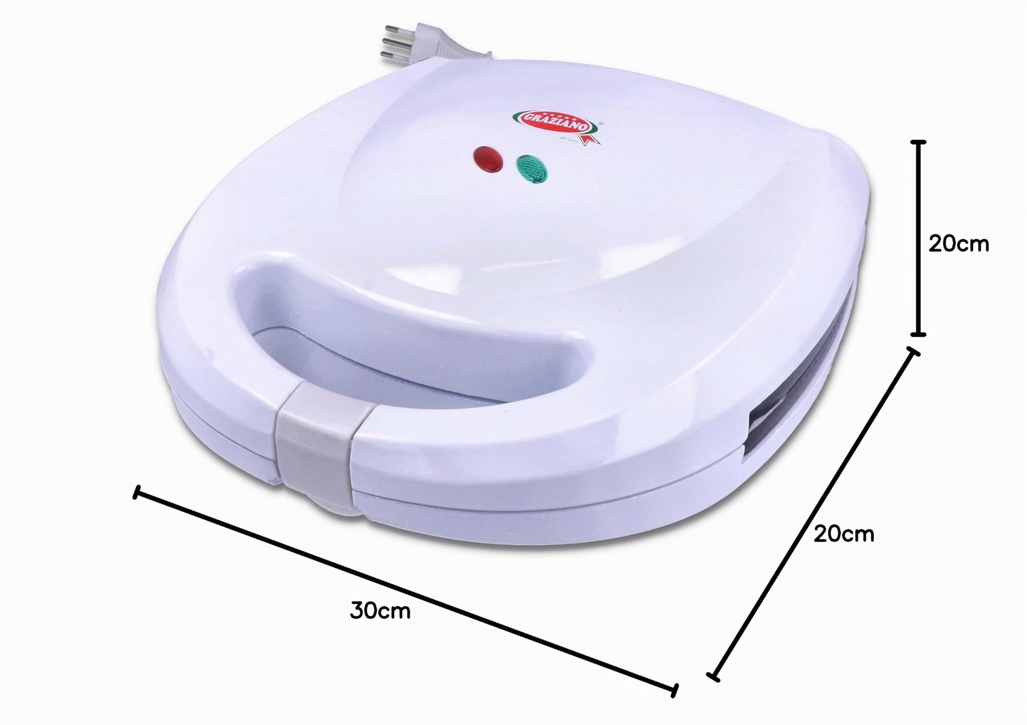 Graziano 2070 Máquina para rosquillas, Compus, blanco