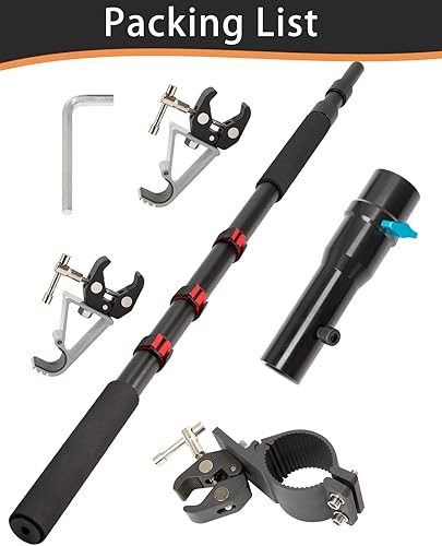 Miniatura 5 de Starlink - Soporte para mástil de bandera de RV, kit de montaje Starlink, soporte de techo Starlink, kit de montaje de techo Starlink para satélite