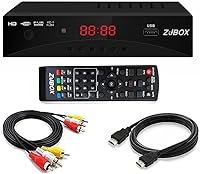 ZJBOX ATSC Digital TV Converter Box - 1080P HD Tuner for Analog TVs, Recording & Playback, HDMI Output, Free OTA Channels