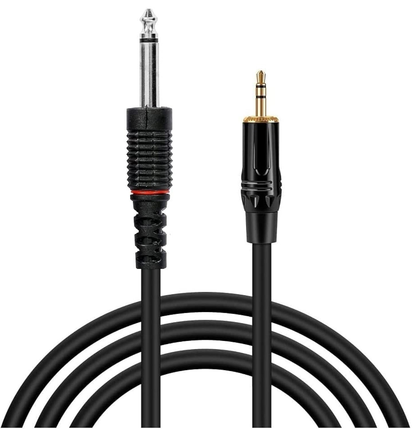 SeCro 3.5mm 1/8" Male Stereo to 6.35mm 1/4" Mono Male TRS Audio Cable for iPod, iPhone, Laptop, Home Theater, Amplifiers, Guitar etc (4 Meter) Black (B07P82M36P) Amazon Price History, Amazon Price Tracker