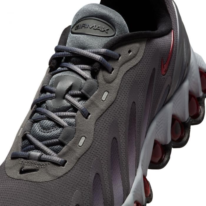 Nike Air Max DN8 Iron Grey/Bright Crimson-Wolf Grey-Black