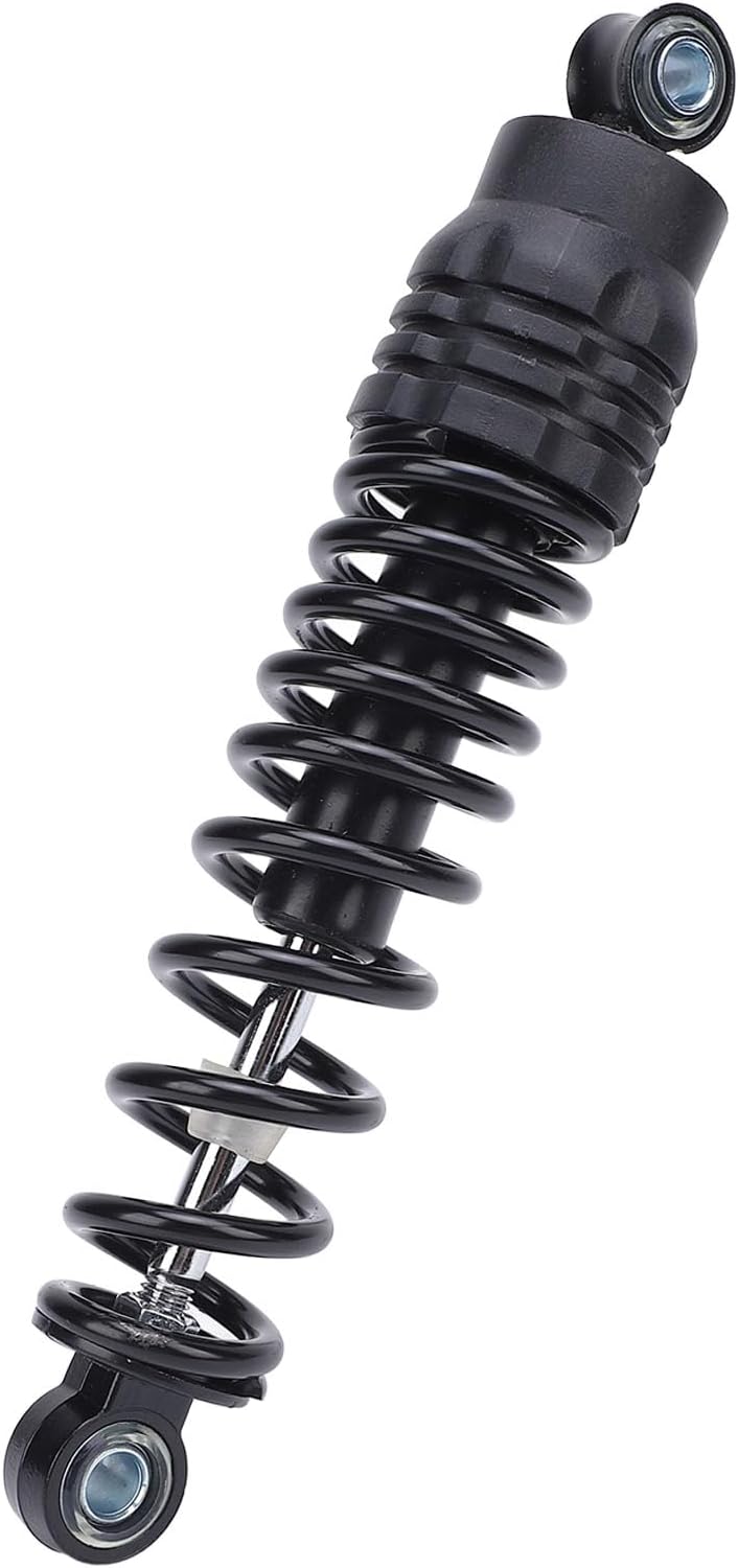 Eujgoov 265 Mm Shock Absorber Suspension Spring Assembly, Durable Metal, Suitable for 90ccm Dirt Bike Go Kart, Increased Stability