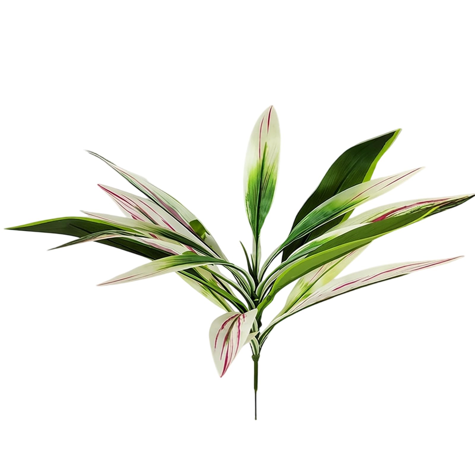 PANGBOER Faux Brazilwood Dracaena Plant Sturdy Silk Printed Cloth Offices Desk Realistic Foliage for Interior Designs Realistic Brazilwood Tree Indoor