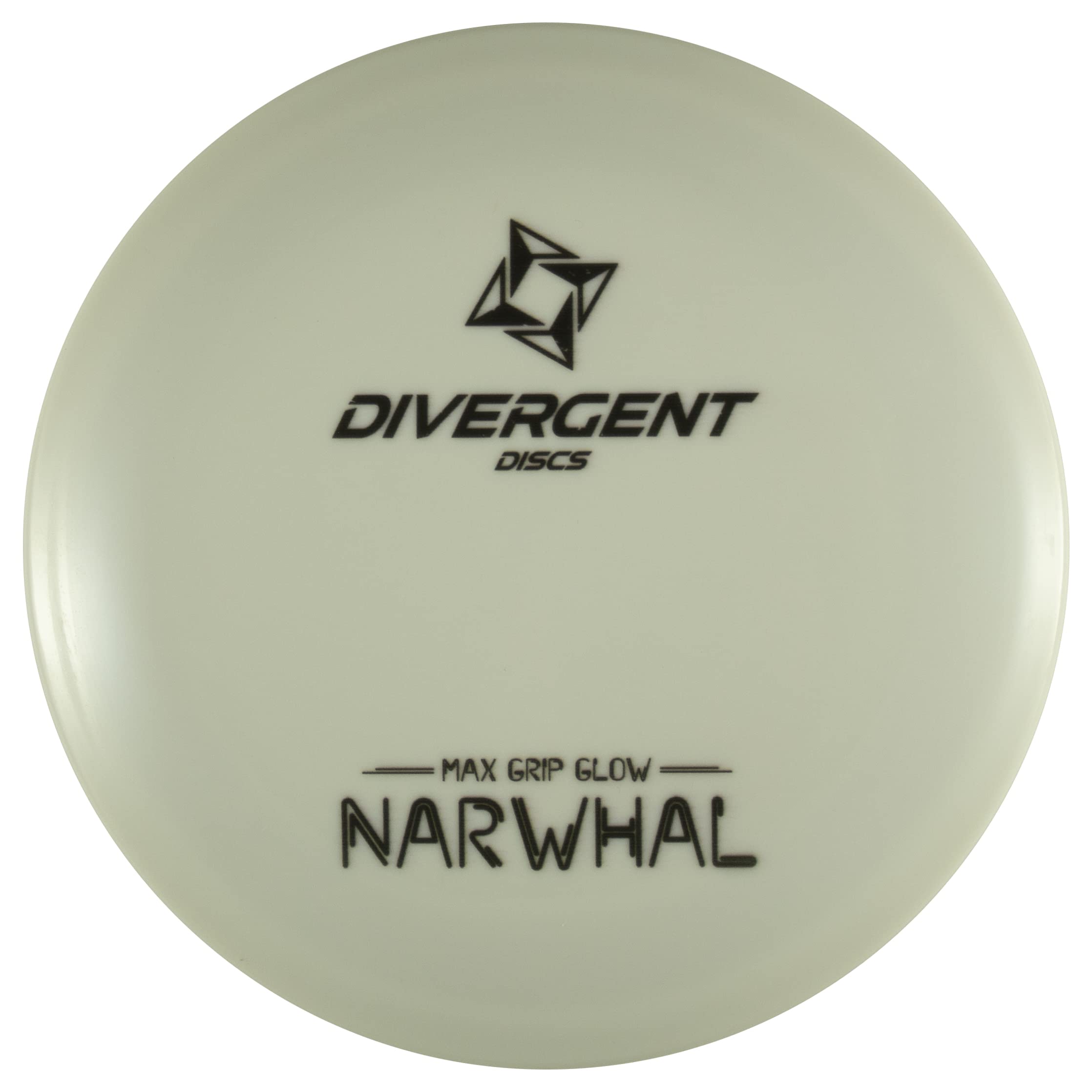 Divergent Discs | Narwhal | Disc Golf Putter | Max Grip Glow