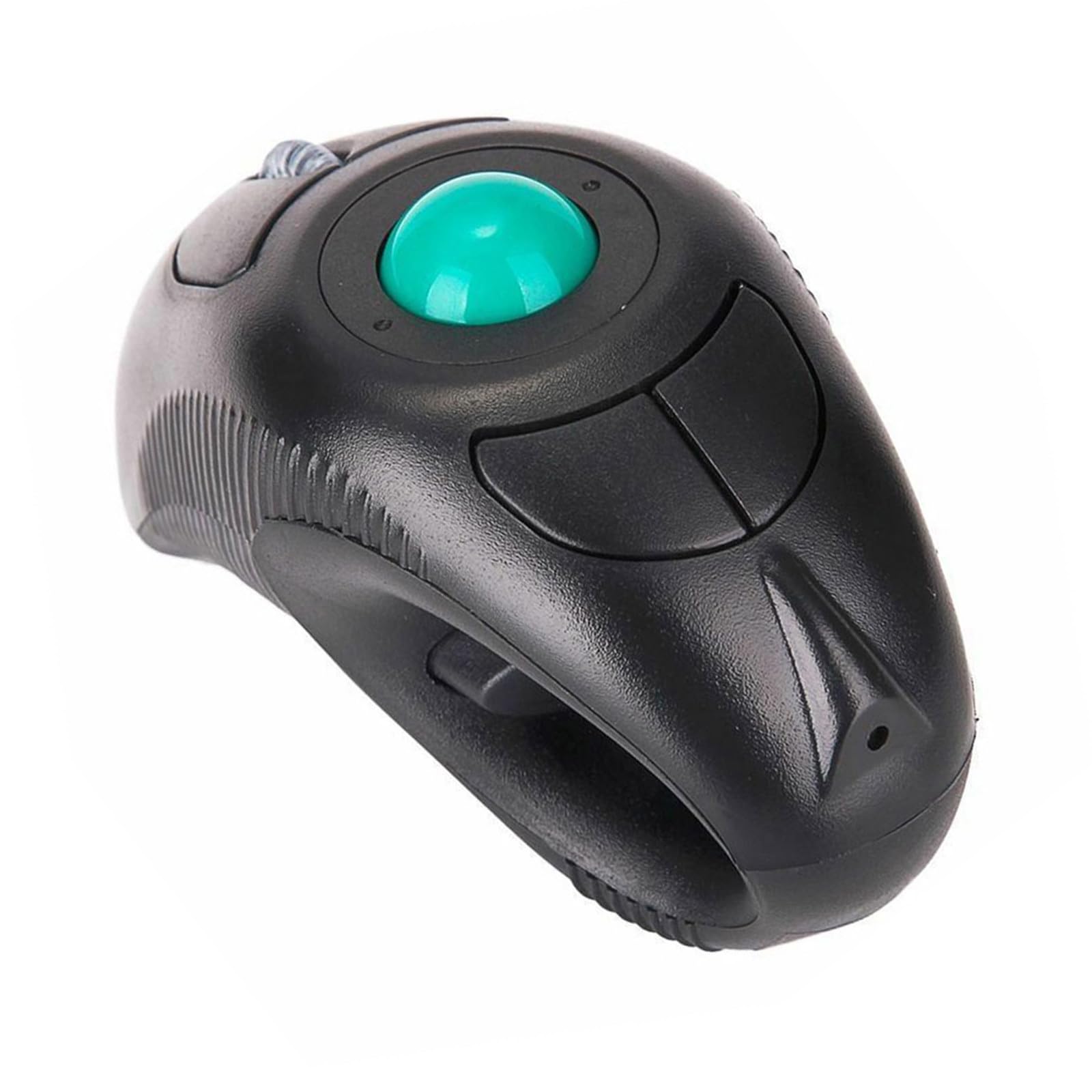 Hemobllo Mouse Trackball Wireless 2.4g Controllo Pollice e Design Ergonomico in Plastico per Laptop Utilizzo Quotidiano