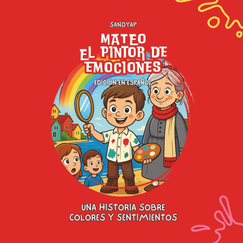 MATEO EL PINTOR DE EMOCIONES (Edicion en Español): Regalo Perfecto para Niñas y Niños.