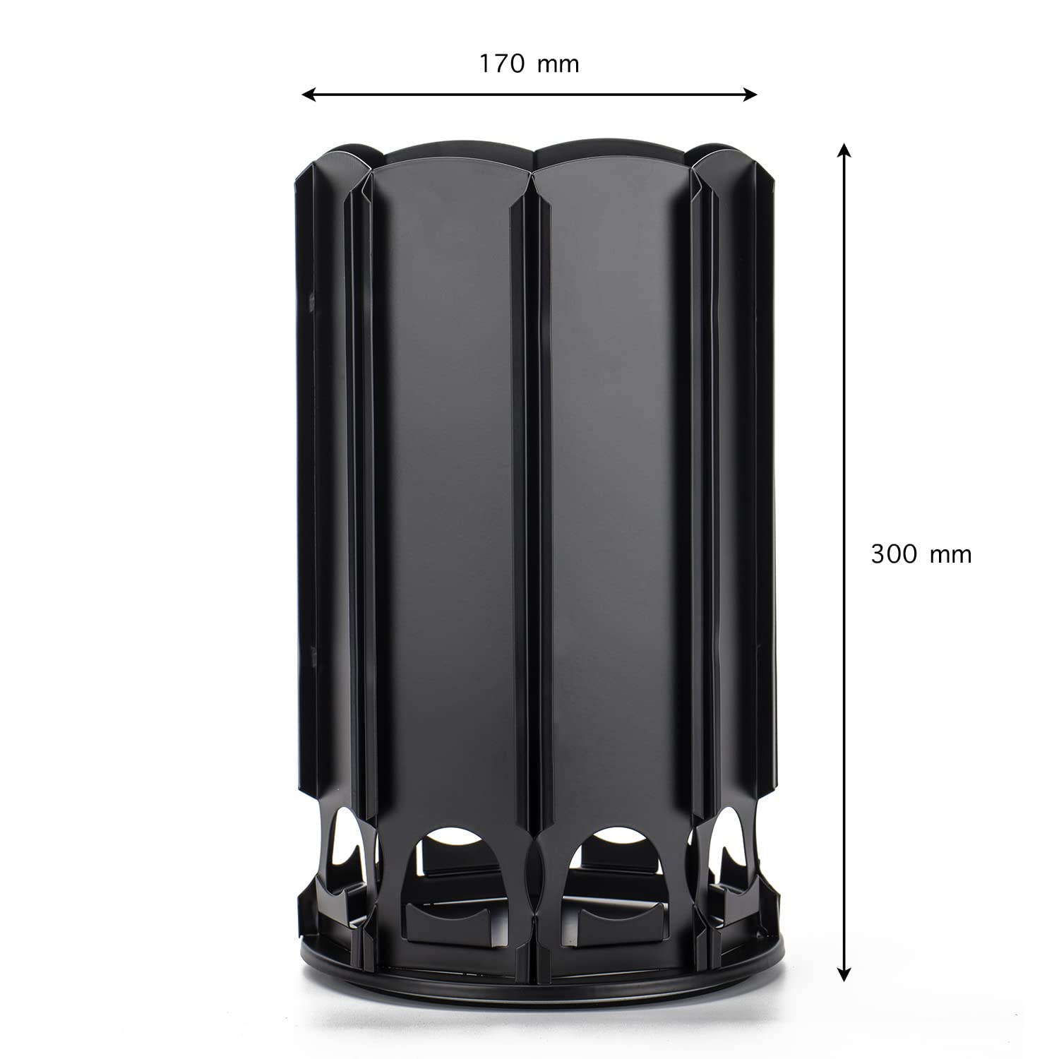 Bagoo Support Capsules de Café pour Nespresso Vertuoline avec Stockage Central de Dosettes Supplémentaires Rotation à 360 degrés (40+)