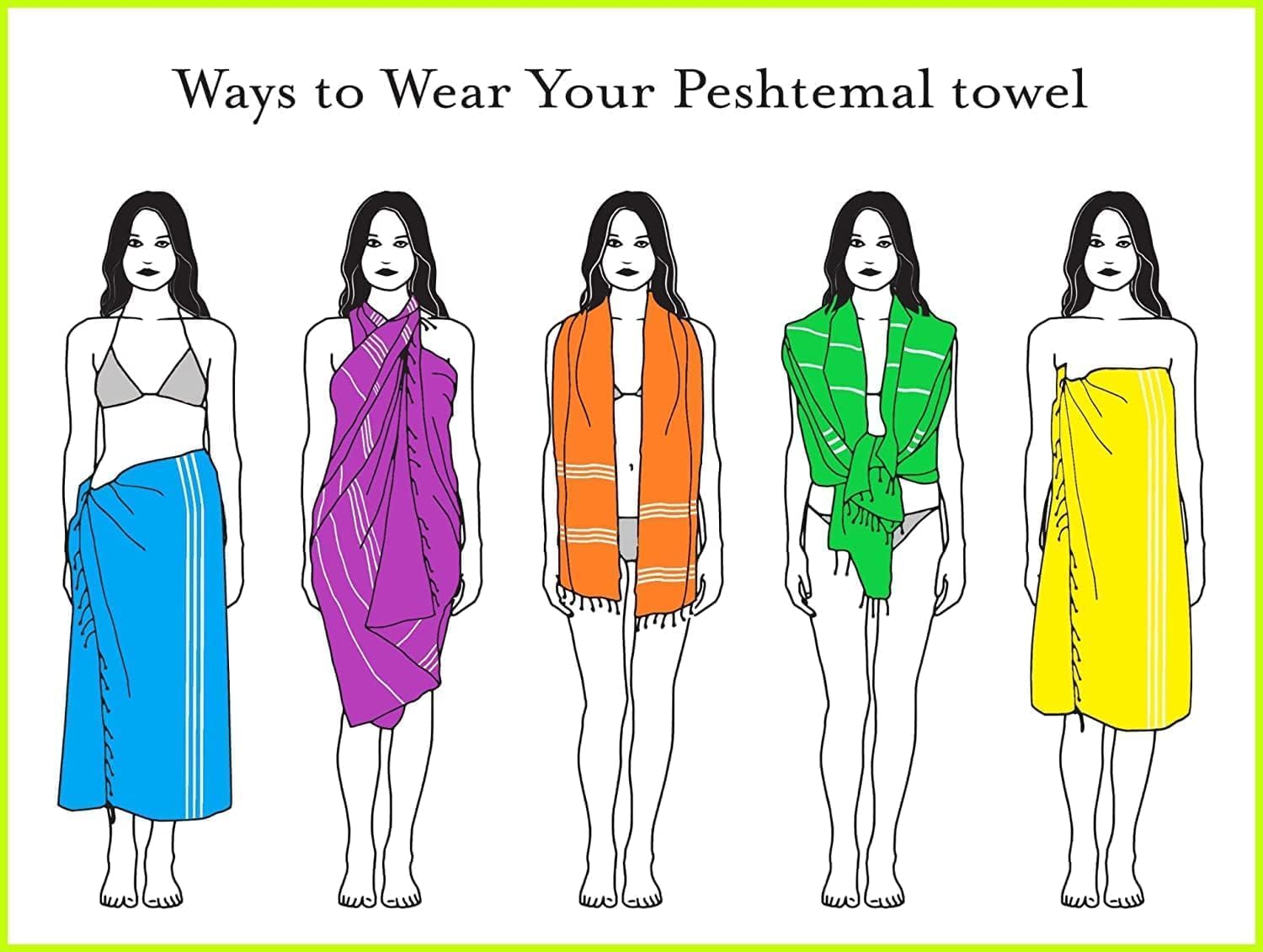 HAVLULAND Turkish Beach Towels Pack 4 – Oversized, Quick-Dry & Sand-Free | Lightweight, Absorbent Bath Towels for Travel, Pool, Vacation & Beach Blanket | 40” x 72” Bulk Set – Fuchsia