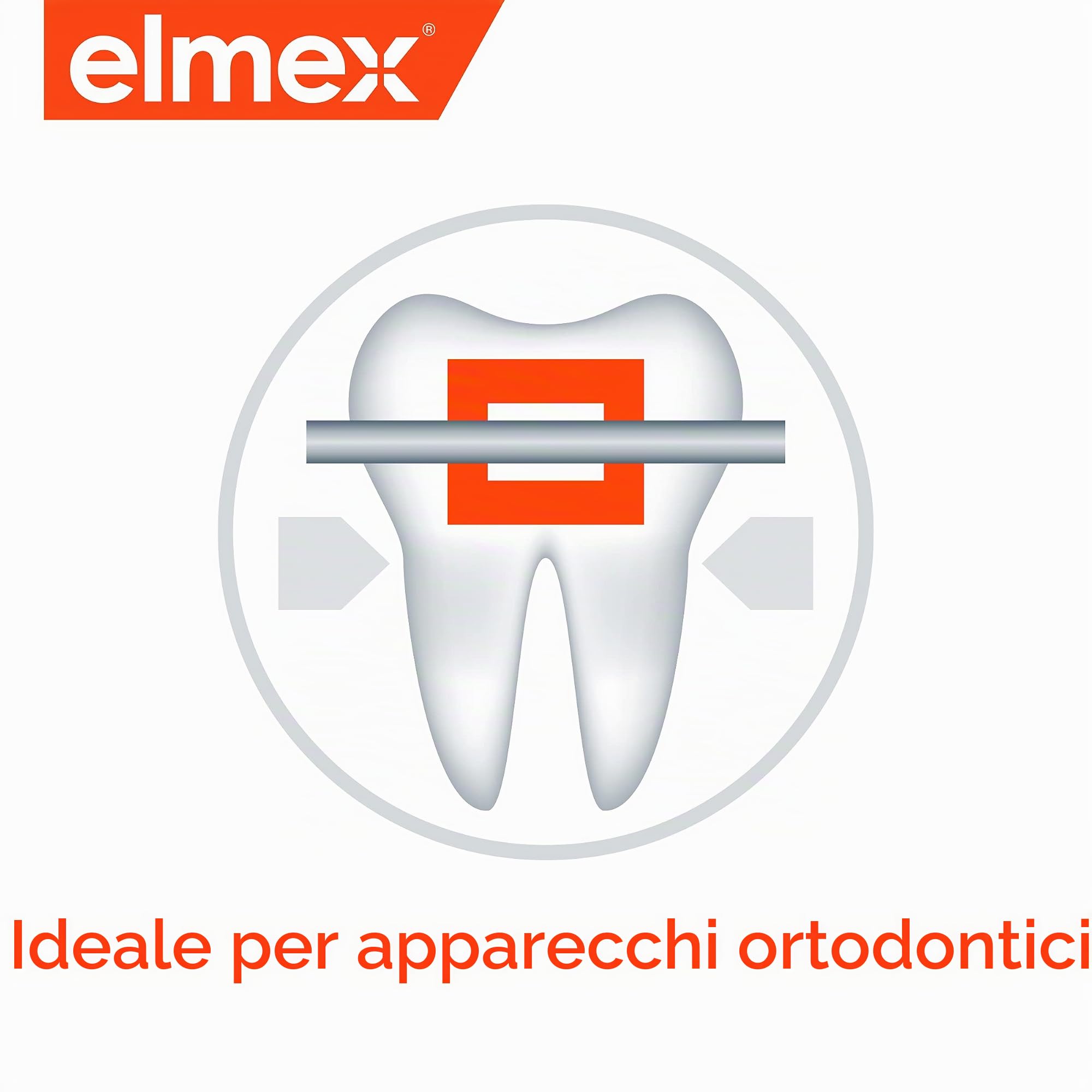 elmex Balsamo per la bocca, protezione carie, 6 x 400 ml, pulizia antibatterica dei denti senza alcool, protegge efficacemente dalla carie, per l'uso quotidiano con doppio scudo di calcio attivo