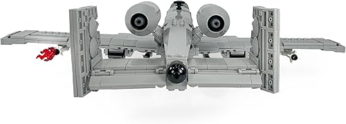 Miniatura 5 de General Jim's A-10 Warthog Militar Bloque de Construcción Ladrillos Set US Air Force Militar Fighter Jet A10 Avión