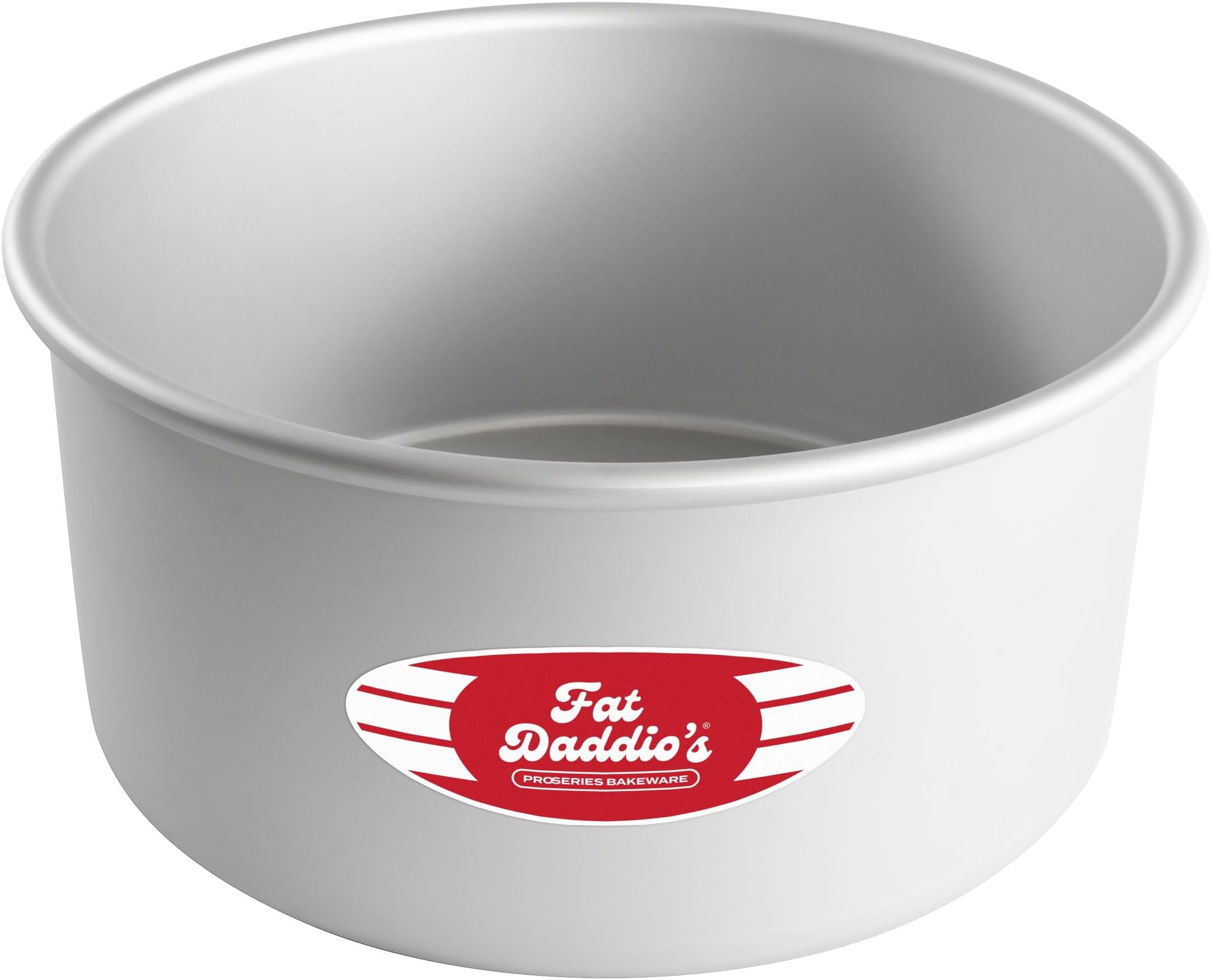 Fat Daddio's PRD-84 Anodized Aluminum Round Cake Pan, 8 x 4 inch