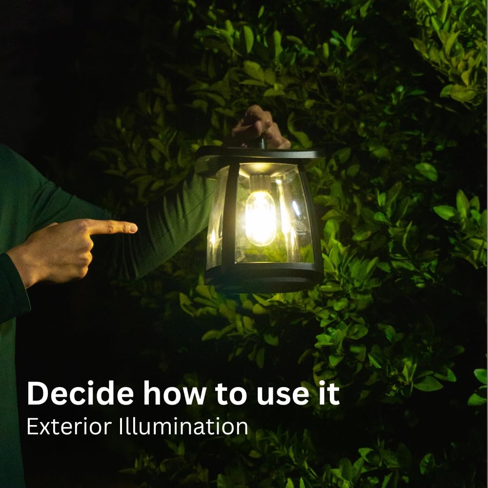 Torcia solare a LED in alluminio da 350 lm, impermeabile IP65, controllo touch, 4 modalità di illuminazione, lampada solare per esterni per cortili e campeggio. Regolabile per appendere alla lampada