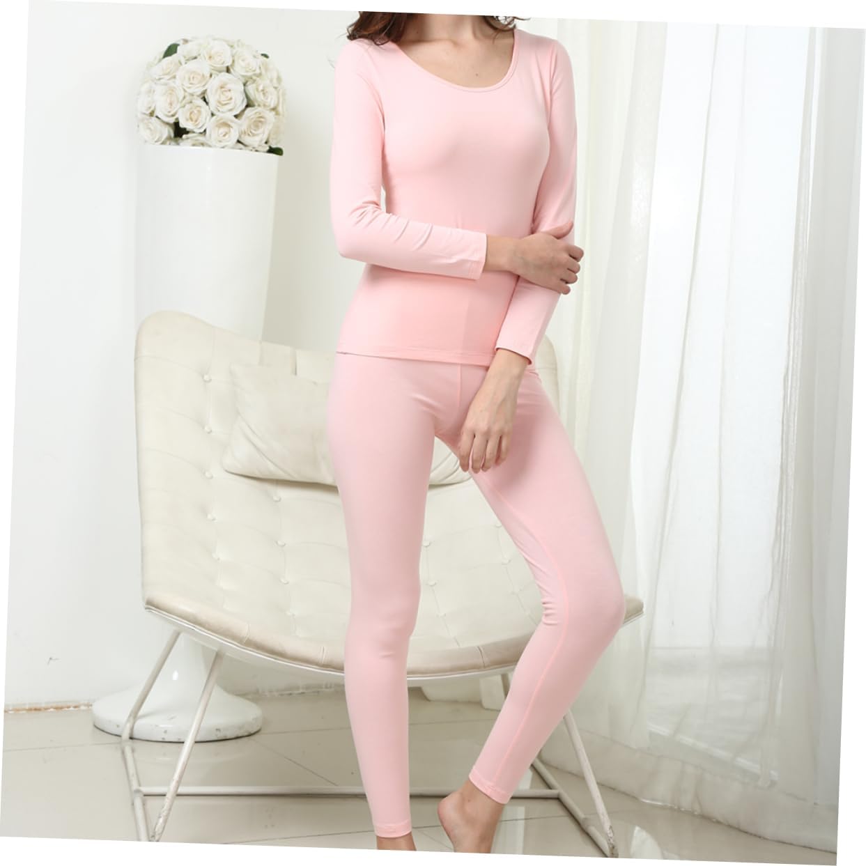 LIFKOME 2pcs Thermal for Women Women’s Women Thermal