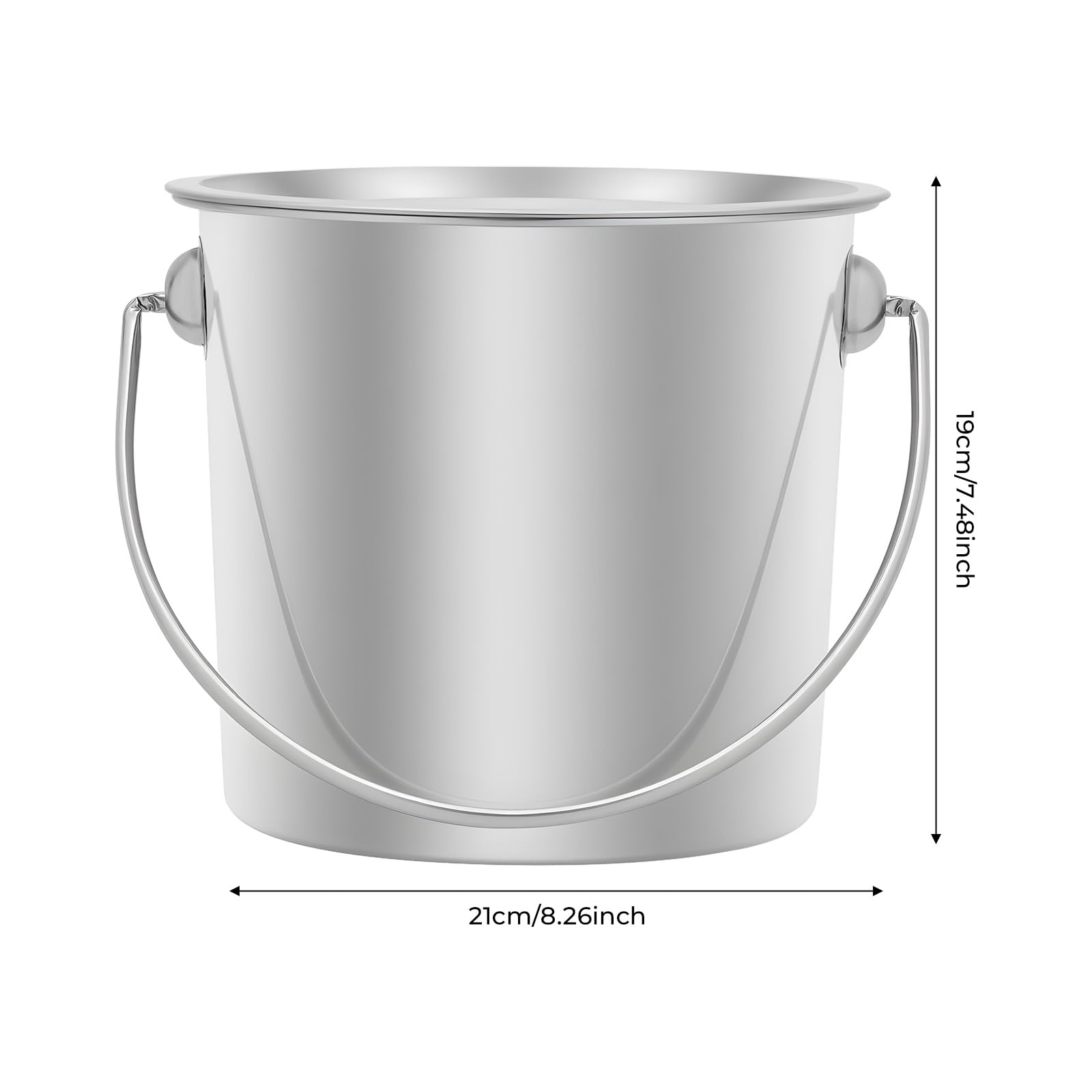 JFC Dubbele Voederemmer - 2 Vaks - 2 x 6 Liter - Met Speengaten (DBB1