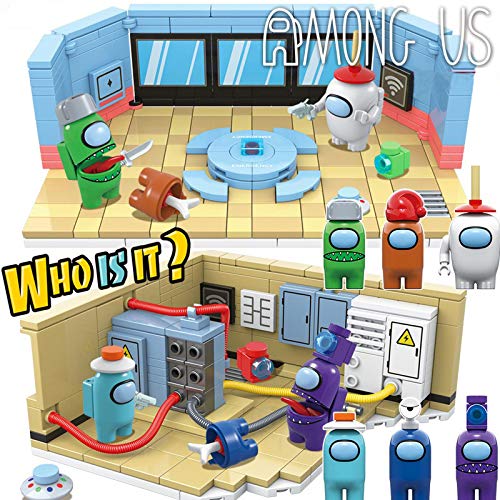 MOUNTAINISH Werewolf Kill Toys Space Alien Figures Peluche Game Model Building Blocks Kit Bricks Cla