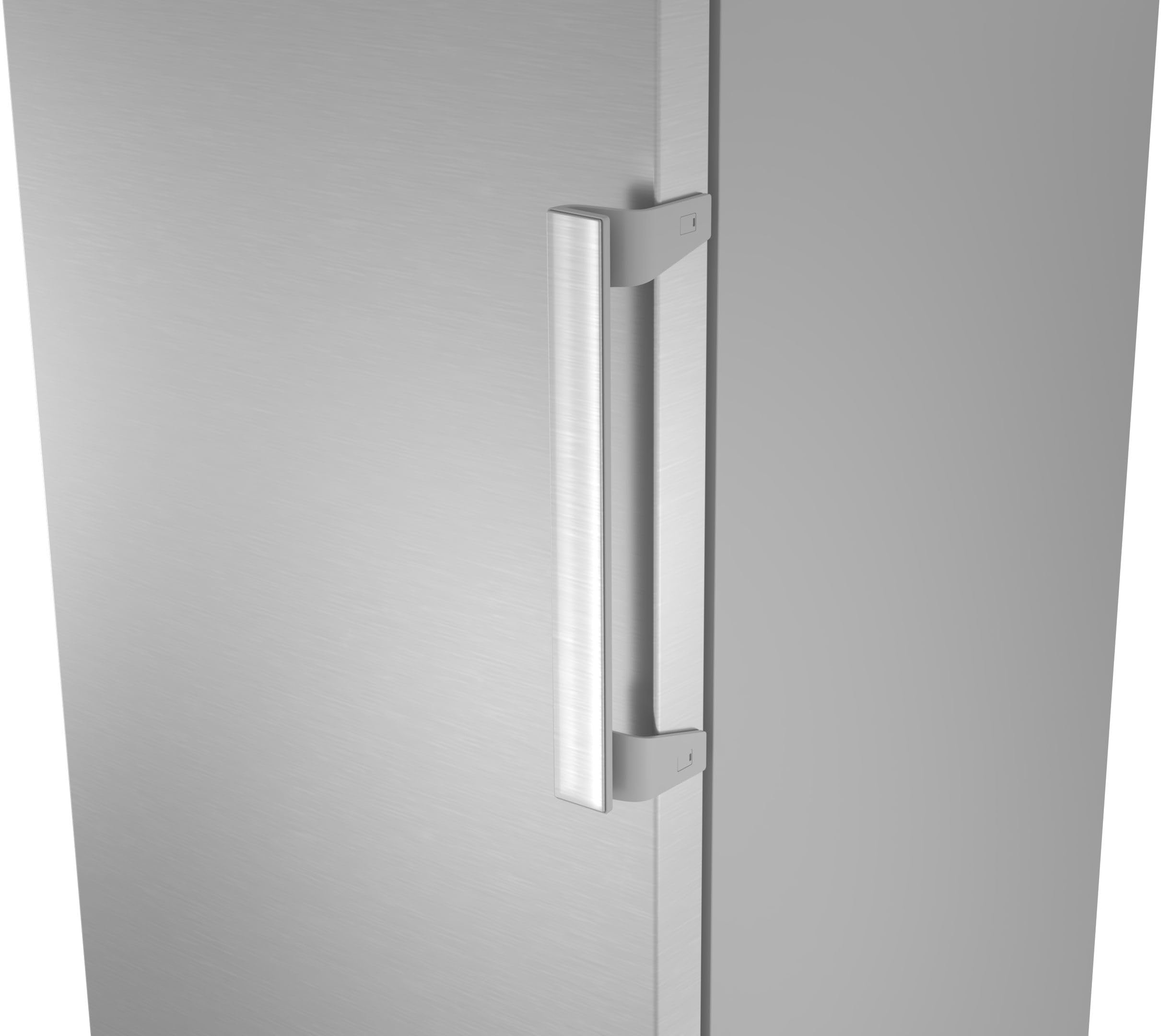 Siemens iQ300 Freistehender XXL Kühlschrank 186,2 x 59,5 cm, KS36NVICG, 402 L Kühlen, Total noFrost, hyperFresh 0°C Schubladen, LED-Beleuchtung, Metall-Rückwand, antiFingerprint Edelstahl