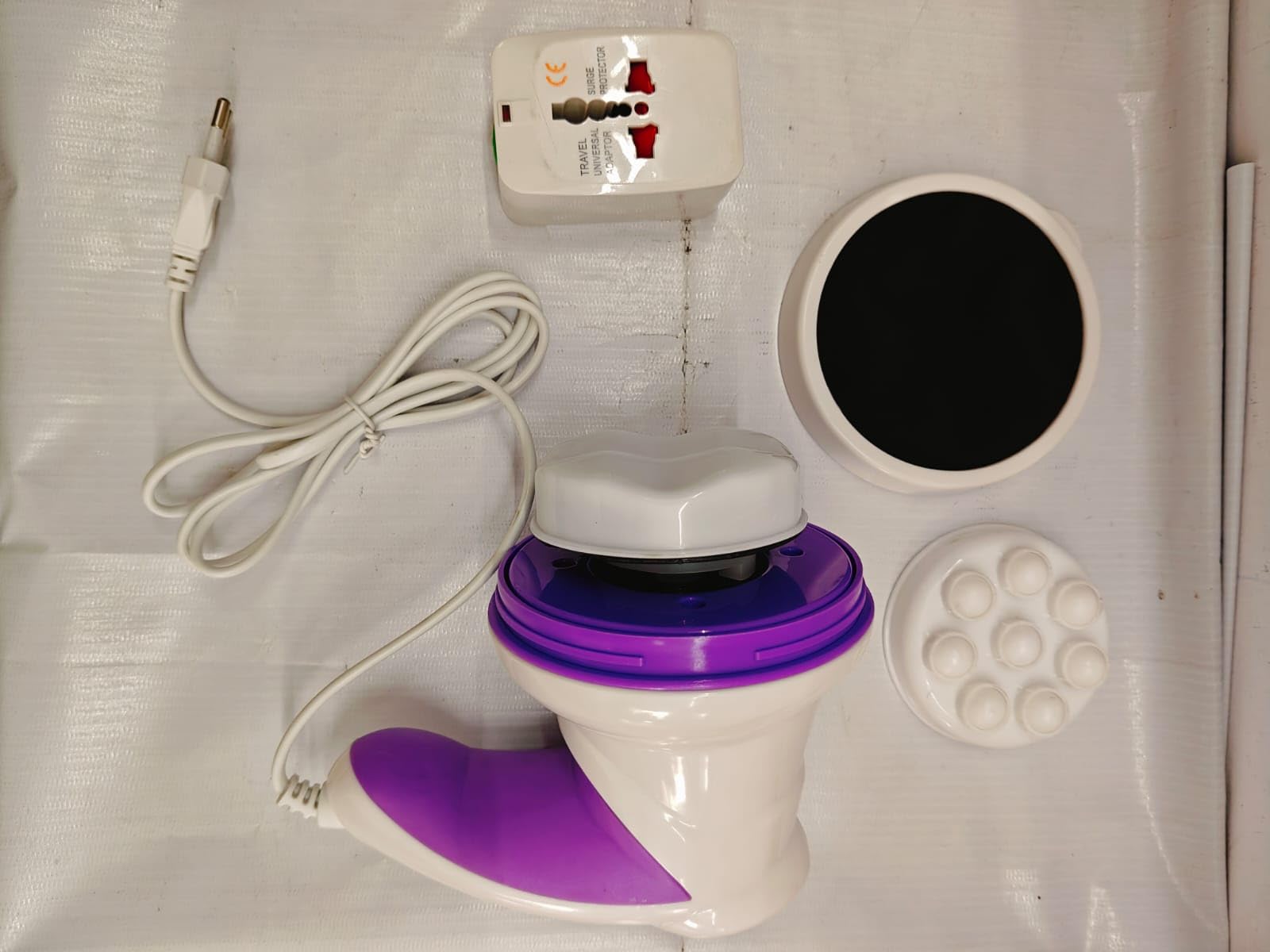 Acupressure Products Manipol Appareil de massage complet pour le corps, la tête, le cou, les épaules, le dos, les jambes, les pieds pour homme et femme pour réduire la graisse et les douleurs