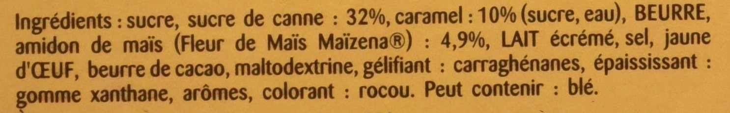 Alsa Préparation Crème dessert Caramel Saveur d'Antan 2 Sachets 120g - Lot de 4