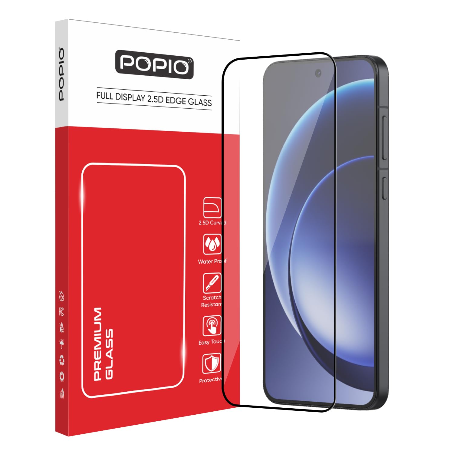 POPIO Military-Grade Gorilla Tempered Glass for Nothing Phone 4A / 4A Pro | 9H Hardness, Edge-to-Edge, Bubble-Free — Amazon image 24