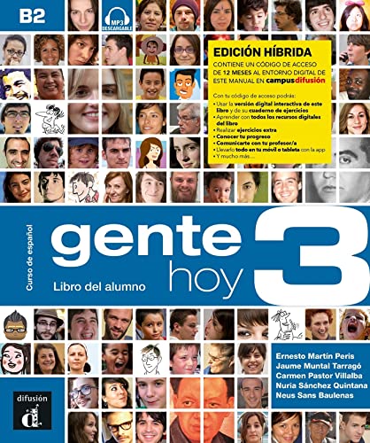 Gente hoy hibrido. Libro del alumno. Per le Scuole superiori. Con espansione online (Vol. 3): curso de español