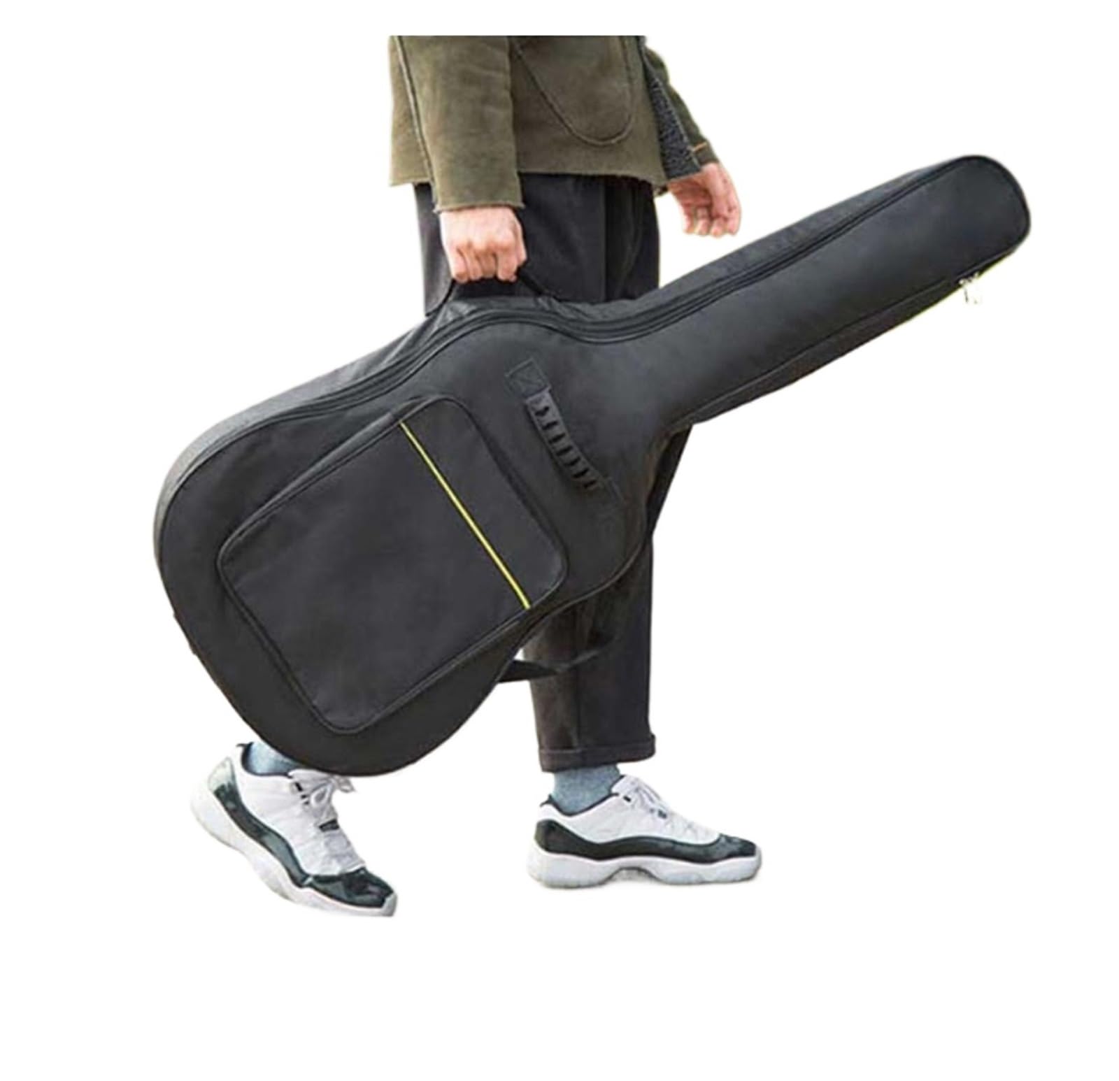 Torba na gitarę 39-calowy futerał podróżny Regulowany plecak ramię Elektryczna torba koncertowa Miękka tkanina Oxford