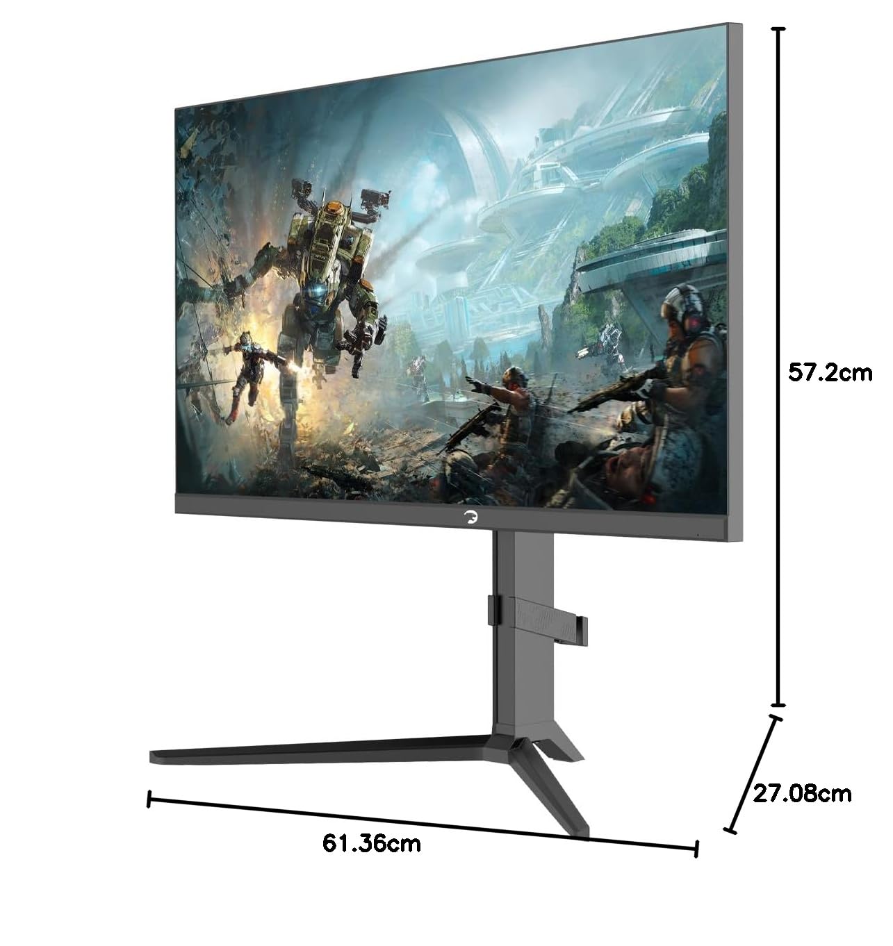 Game Power - Monitor rápido para Juegos de 27 Pulgadas, 1 ms, 360 Hz, 1080p, IPS Plano, HDR10 Altura/inclinación/Giro/pivote, Pantalla antirreflejos RGB Ajustable, HDMI/DP/USB, FreeSync, G-Sync, LED