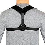 Oxyland Back Posture Corrector Clavicle Support Brace Adjustable Strap Improve Bad Posture,Shoulder Alignment,Upper Back Pain Relief for Men and Women (Back Posture)