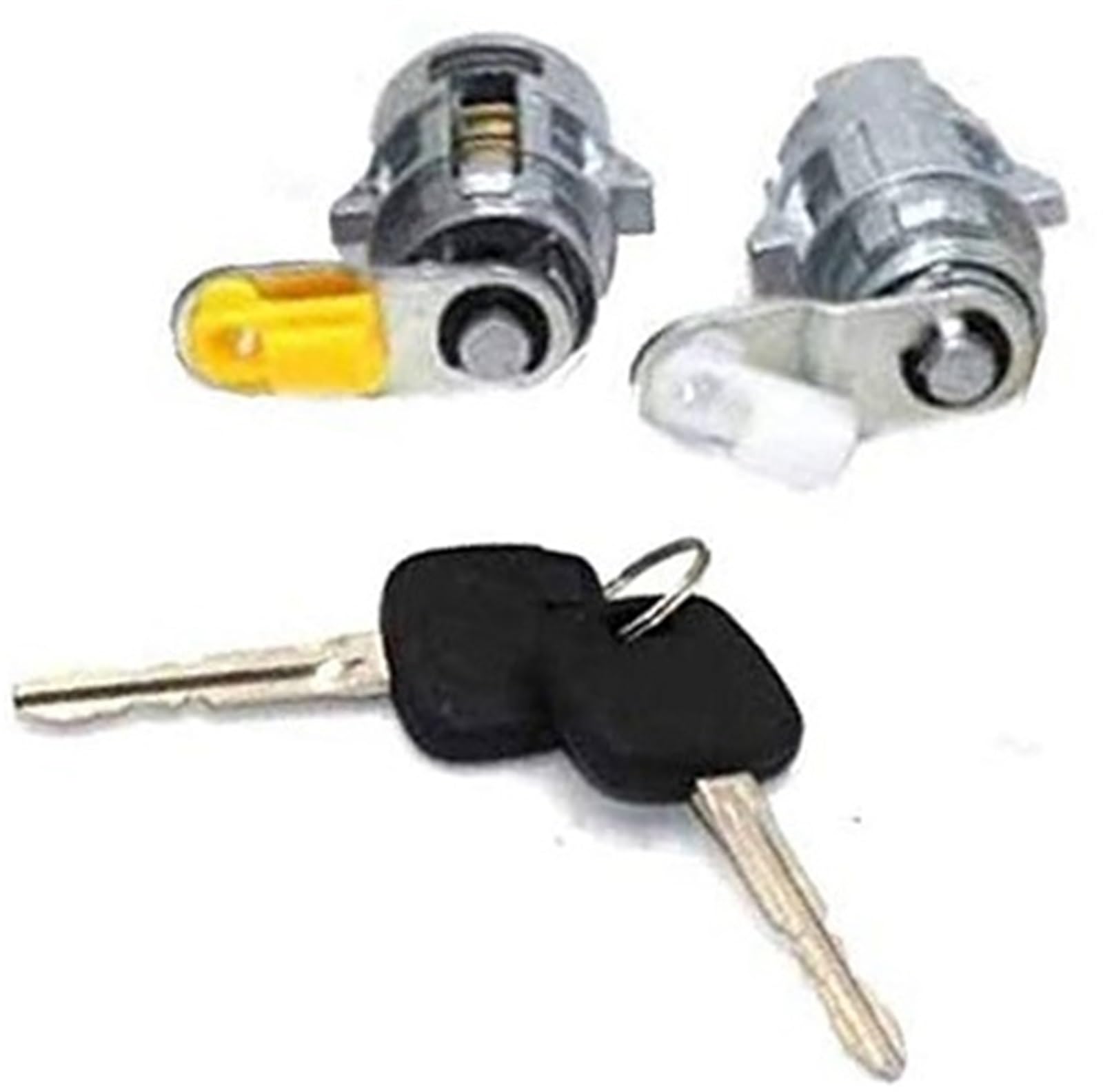 Szwaldaper One Color Auto Door Lock Latch Car Complete Set Ignition Door Barrel Cylinder Switch Lock, For Toyota 4, For Runner 4Runner Pickup 69051-35030 69052-35040
