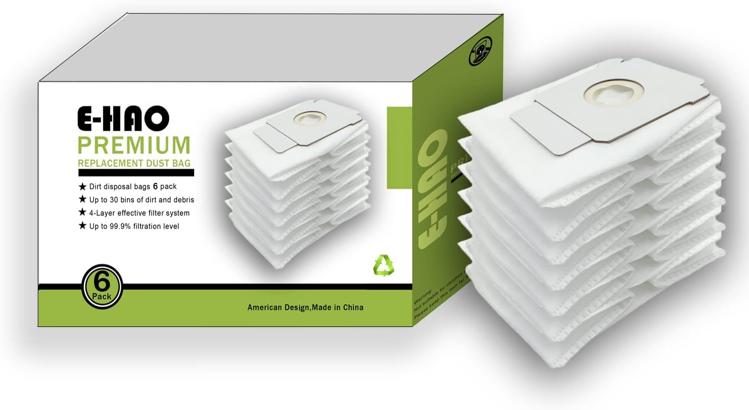 Zijborstel Set voor de iRobot Roomba 's' Serie (3 Stuks