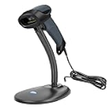 NETUM USB Barcode Scanner with Stand Wired Handheld Bar Code Reader 1D CCD Scanner Gun for Supermarket, Convenience Store, Warehouse -M3S