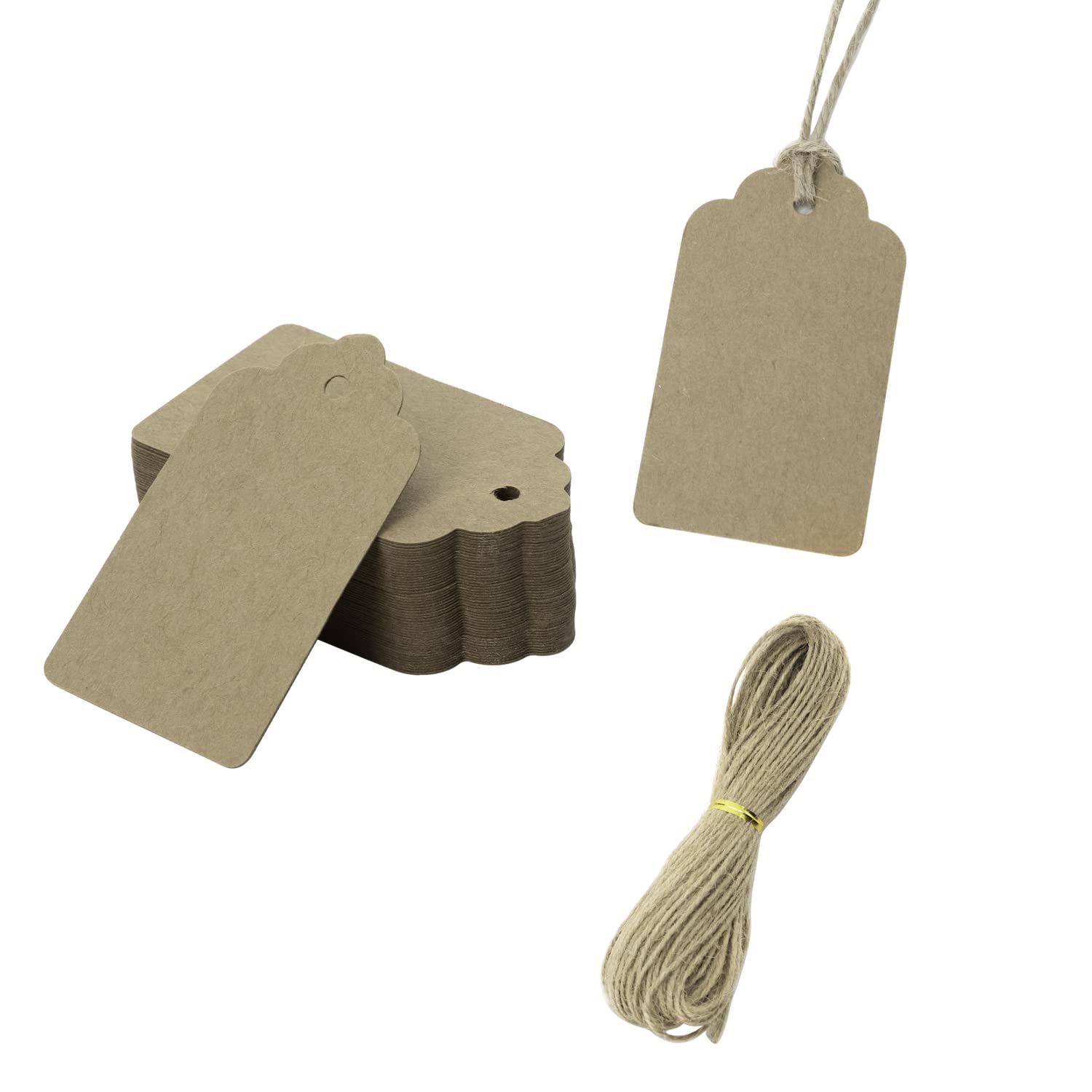 Paper Collateral Tag Snapklik.com : 700 Pcs Kraft Paper Gift Tags
