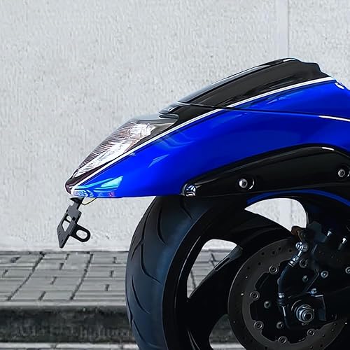 Miniatura 6 de Eliminador de guardabarros para motocicleta compatible con Boulevard M90 M109R M109 2006 2007 2008 2009 2010 2011 2012 2013 2014-2022 M109Rs M1800Rs