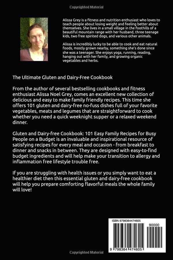 Gluten and Dairy-free Cookbook: 101 Easy Family Recipes for Busy People on a Budget: Allergy-free and Anti-Inflammatory Diet Recipes (Top Rated Diets) image 3
