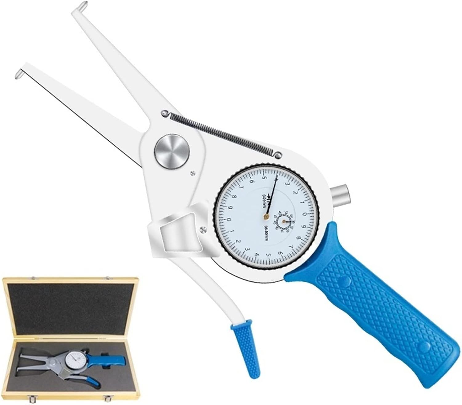 SMANNI Gauge 0.01mm Dial Internal Caliper 3555mm