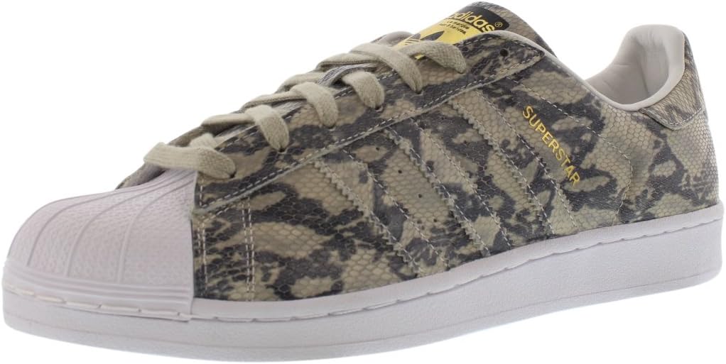 adidas Superstar East River Rivalry Mens Basketball Shoes B34375 Future White Future White-Gold 12 M US