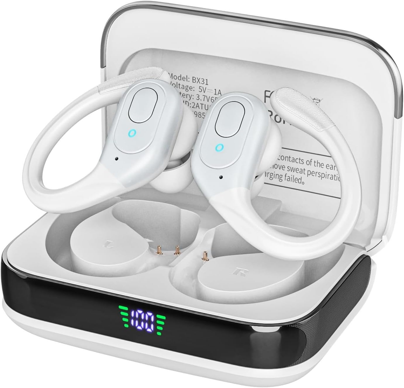 Bluetooth Headphones Wireless Earbuds with 75Hrs Playback